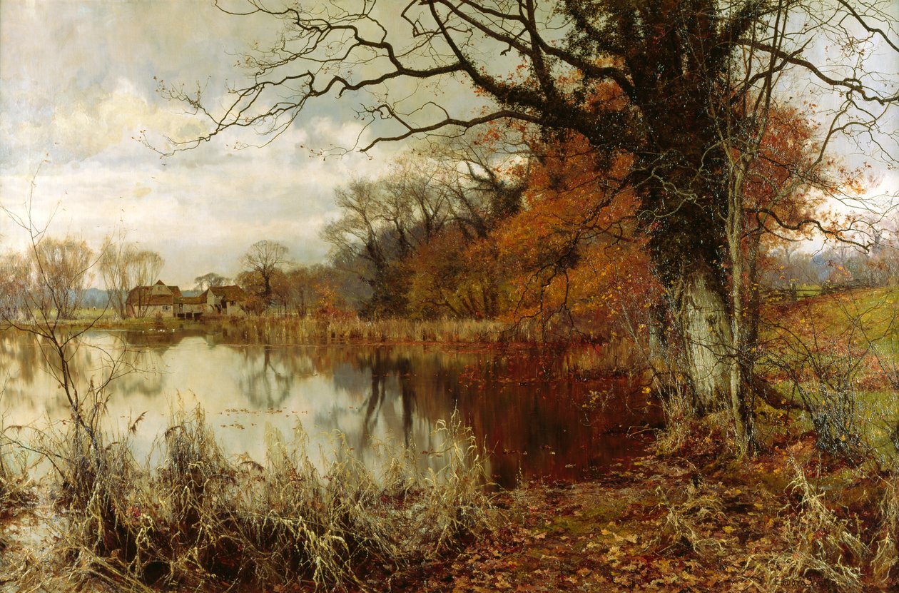 Spěchá klidný rok, 1896 od Edward Wilkins Waite