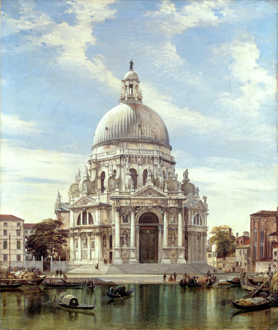 Santa Maria della Salute, Benátky od Edward William Cooke