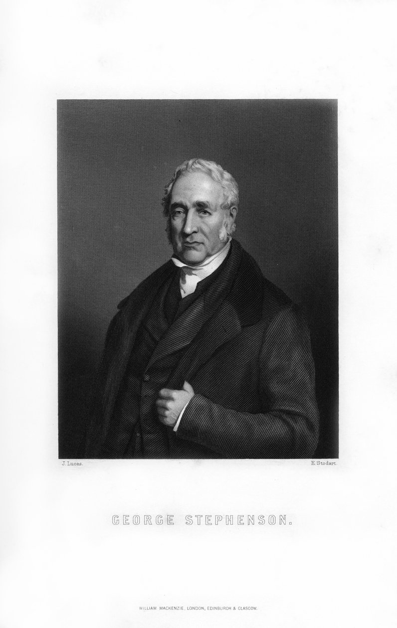 George Stephenson, anglický strojní inženýr, 1899. od Edward William Stodart