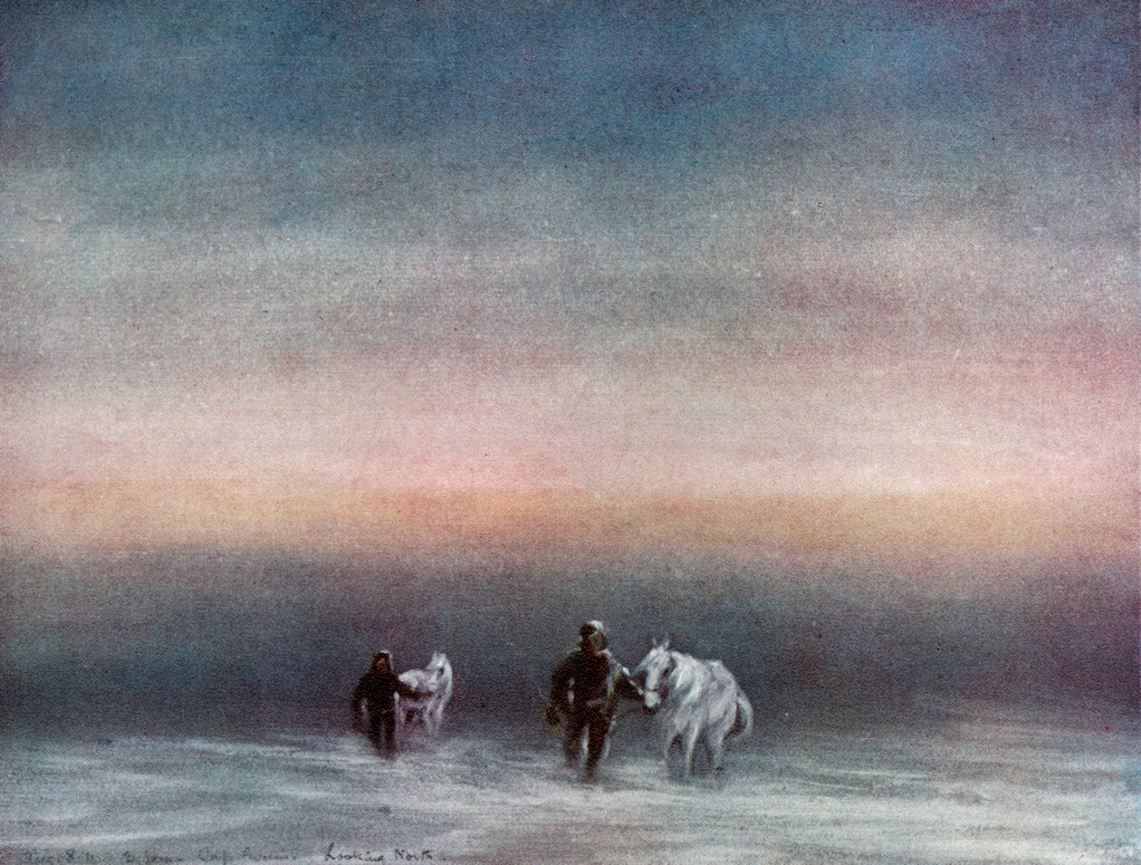 Cvičení poníků, 1911, 1913. od Charles Edward Wilson