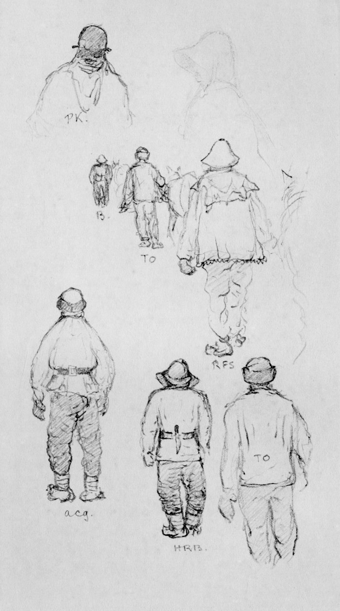 Na cestě k pólu, c1911, 1913 od Charles Edward Wilson