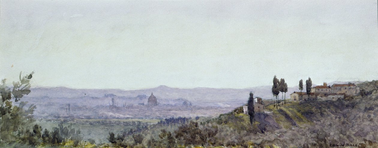 Florencie ze Settignana od Edwin Bale