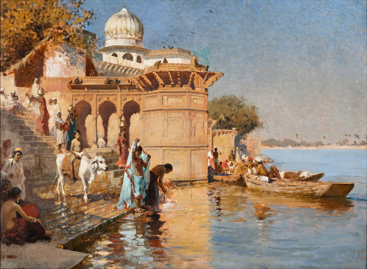 Podél Ghátu, Mathura od Edwin Lord Weeks