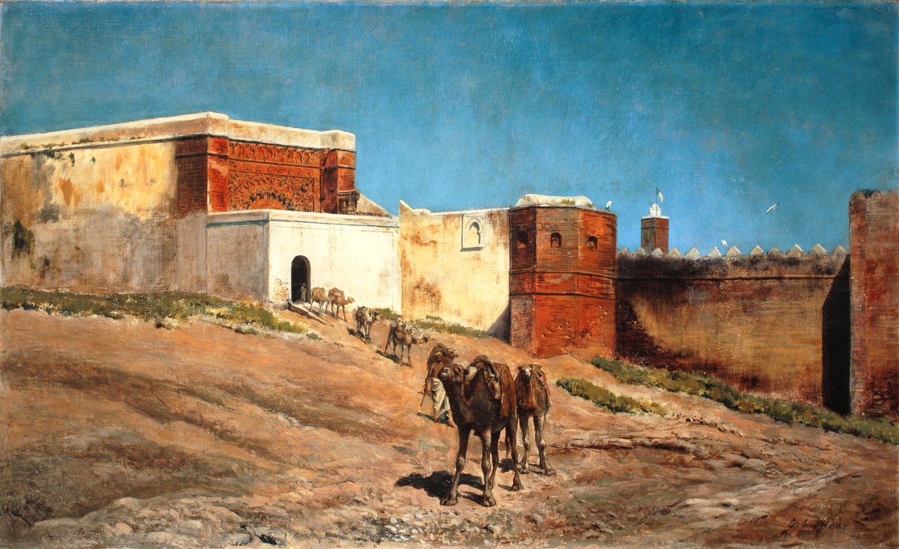 Karavany odjíždějí, 1879 od Edwin Lord Weeks