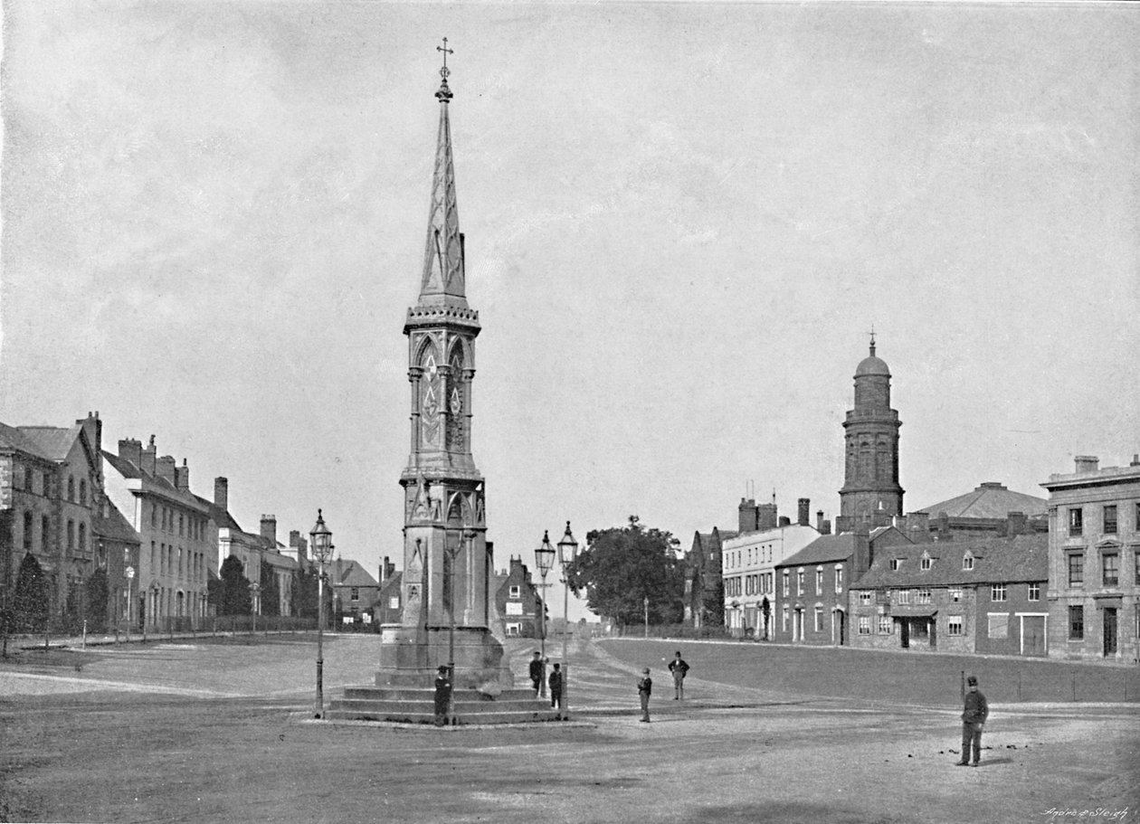 Banbury Cross, c1896 od Edwin A. Walford