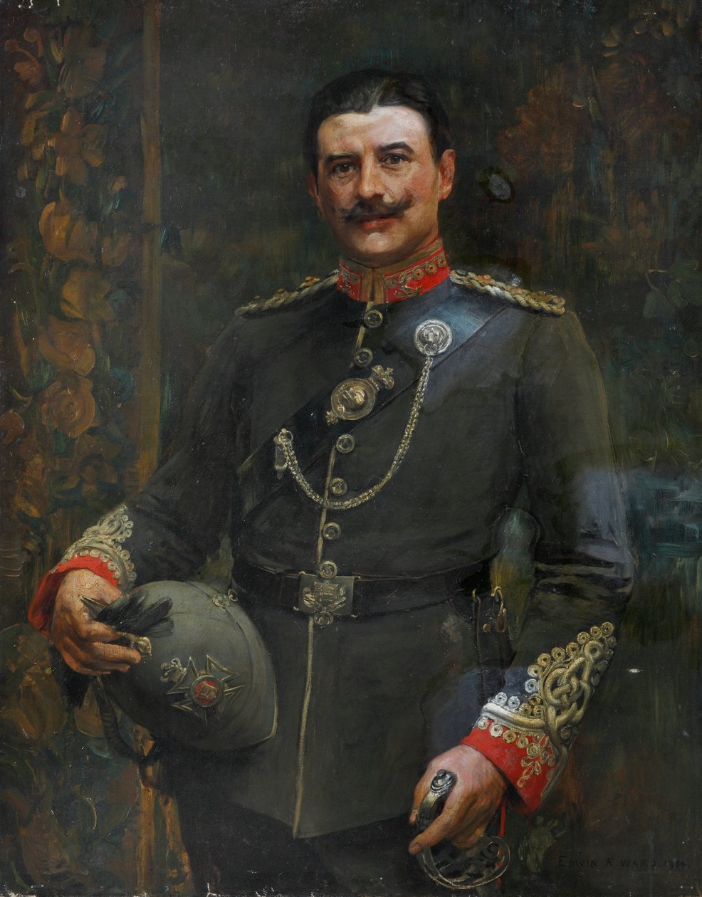 Důstojník dobrovolnického praporu, The Middlesex Regiment, circa 1904 od Edwin Arthur Ward