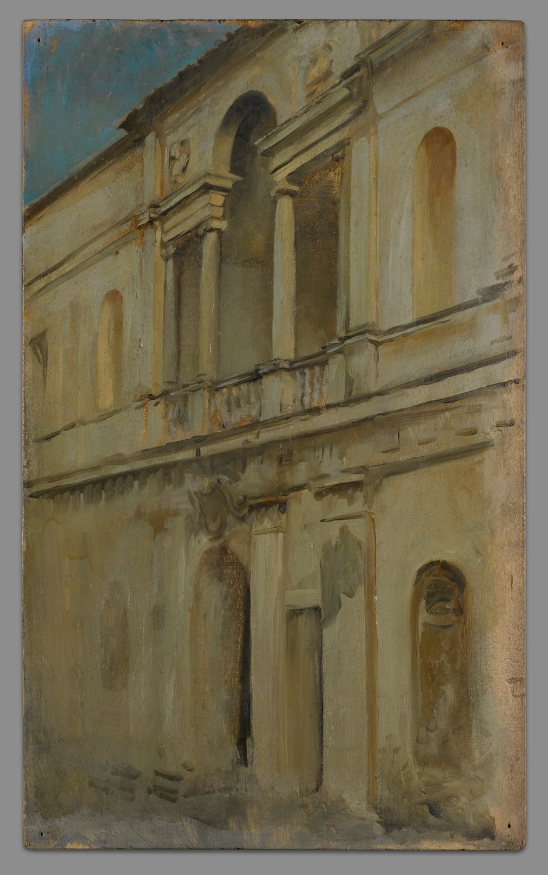Architektonická studie od Edwin Austin Abbey