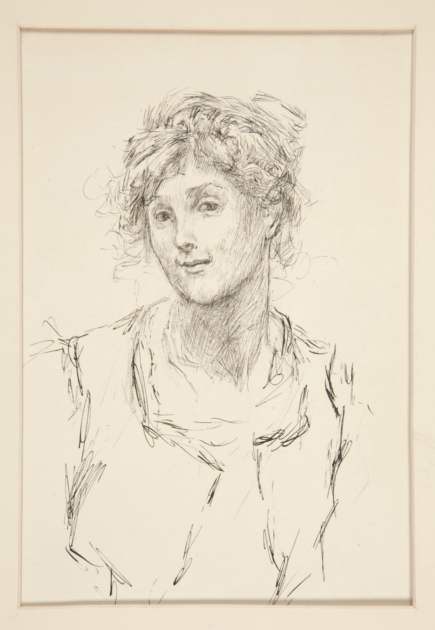 Audrey, ilustrace pro Akt V, Scéna i, Jak se vám líbí od Edwin Austin Abbey