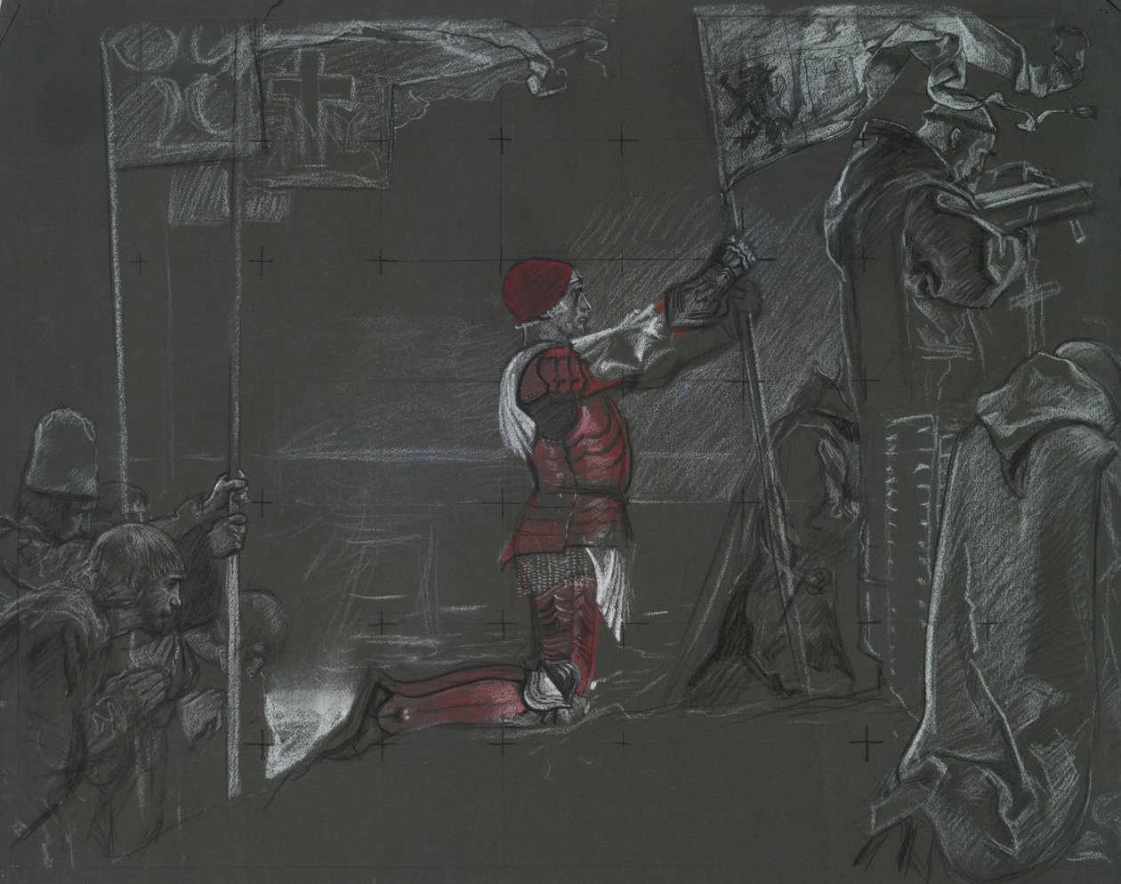 Kolumbus objevování nového světa od Edwin Austin Abbey