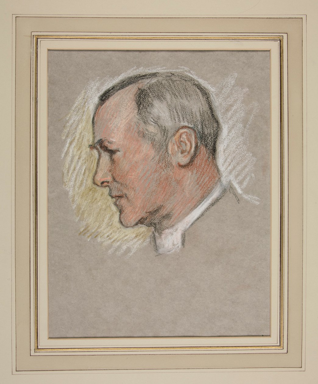 Portrét korunovace Edwarda VII.: George Wyndham Kennion, biskup z Bath & Wells od Edwin Austin Abbey