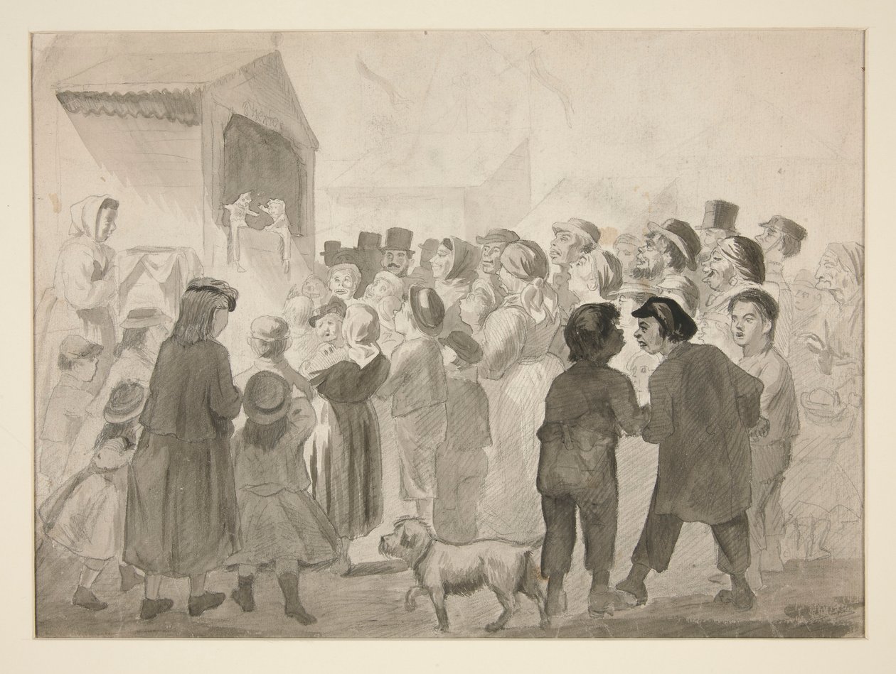 Davová scéna od Edwin Austin Abbey