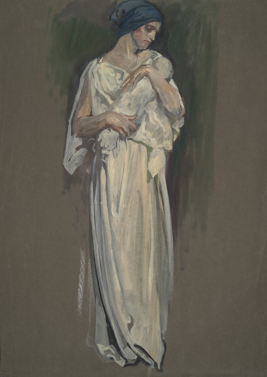 Rané studium pro od Edwin Austin Abbey