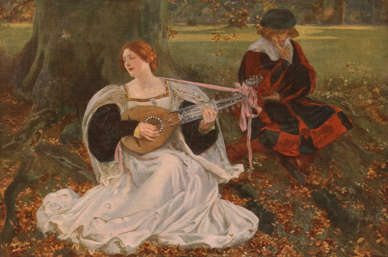 Fair is my Love, c1900, c1930. od Edwin Austin Abbey