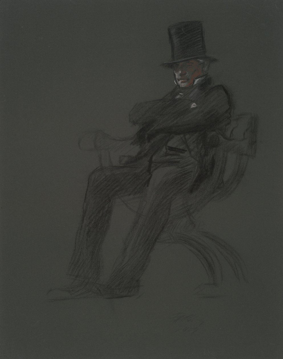 Obrázek Studie pro od Edwin Austin Abbey