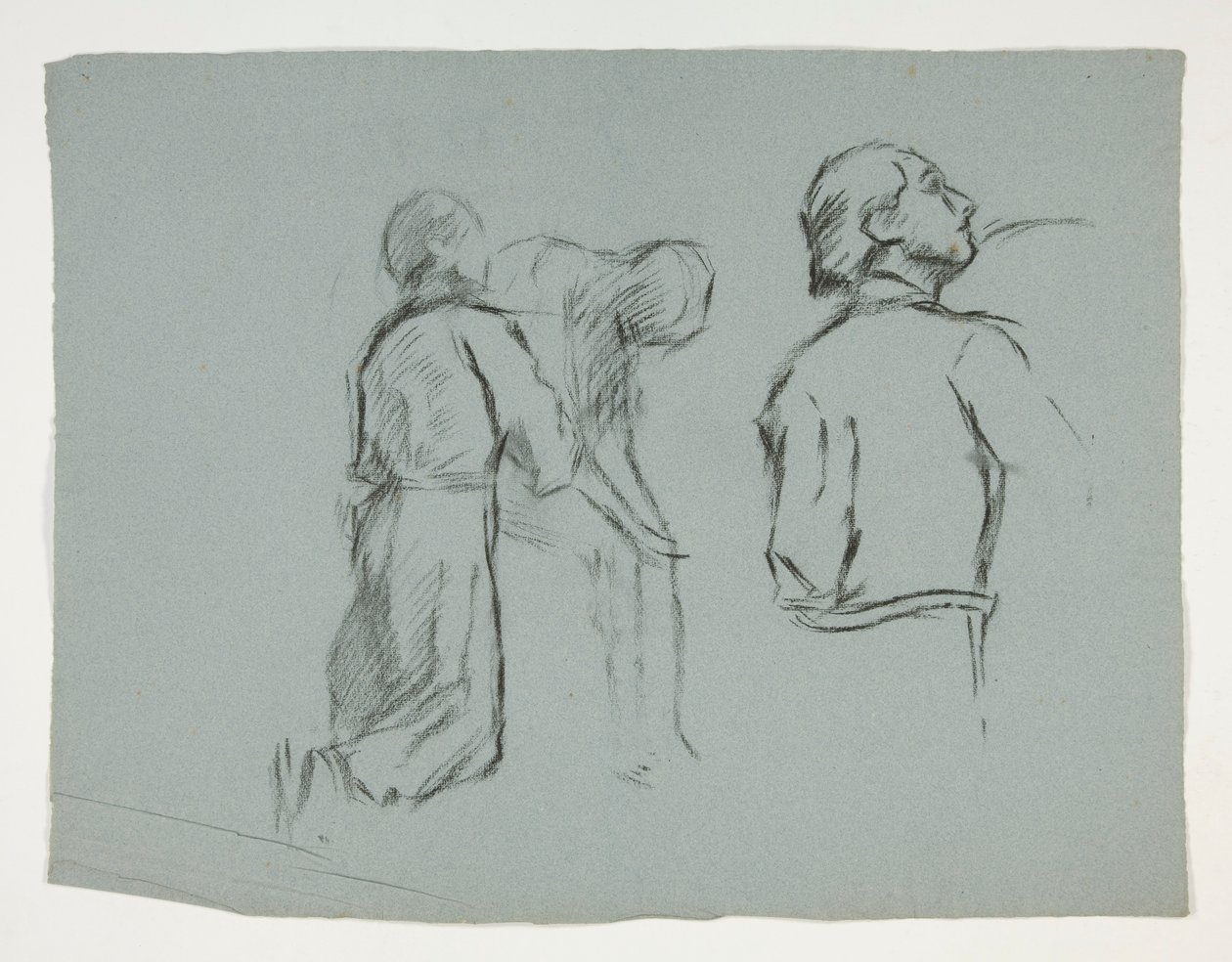 Figurální studie pro rytíře sira Galahada z The Quest of the Holy Grail (série patnácti obrazů pro Boston Public Library, dokončena v roce 1901) od Edwin Austin Abbey