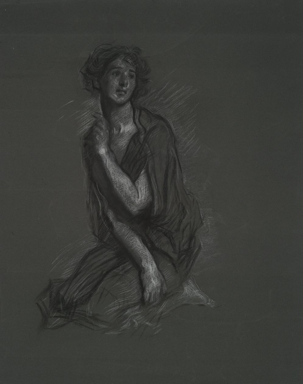 Figurální studie od Edwin Austin Abbey