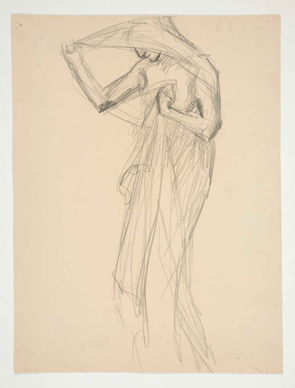 Figurální studie pro od Edwin Austin Abbey