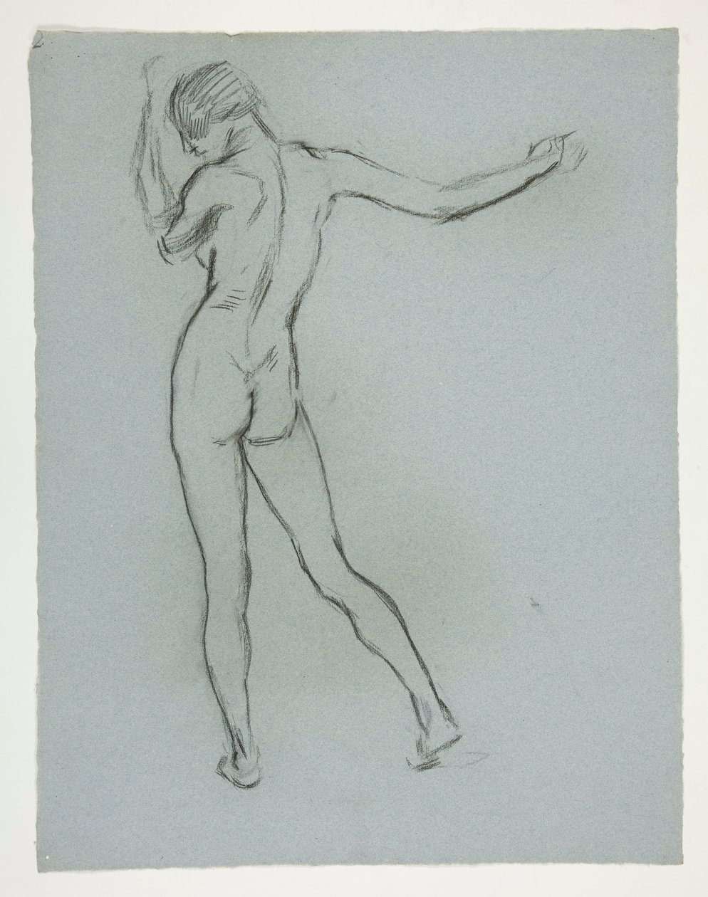 Figurální studie pro od Edwin Austin Abbey