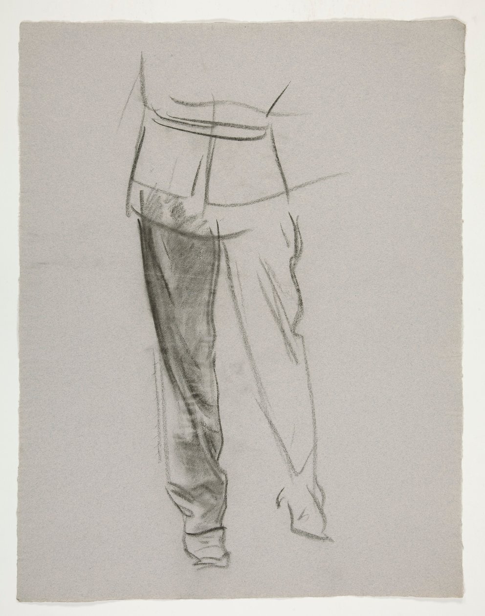 Figurální studie pro od Edwin Austin Abbey