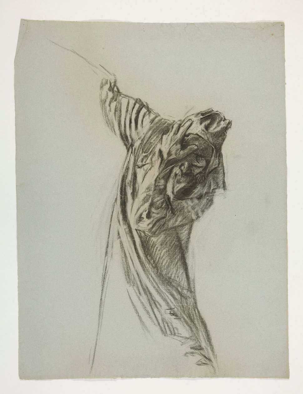 Figurální studie pro krále Artuše od Edwin Austin Abbey