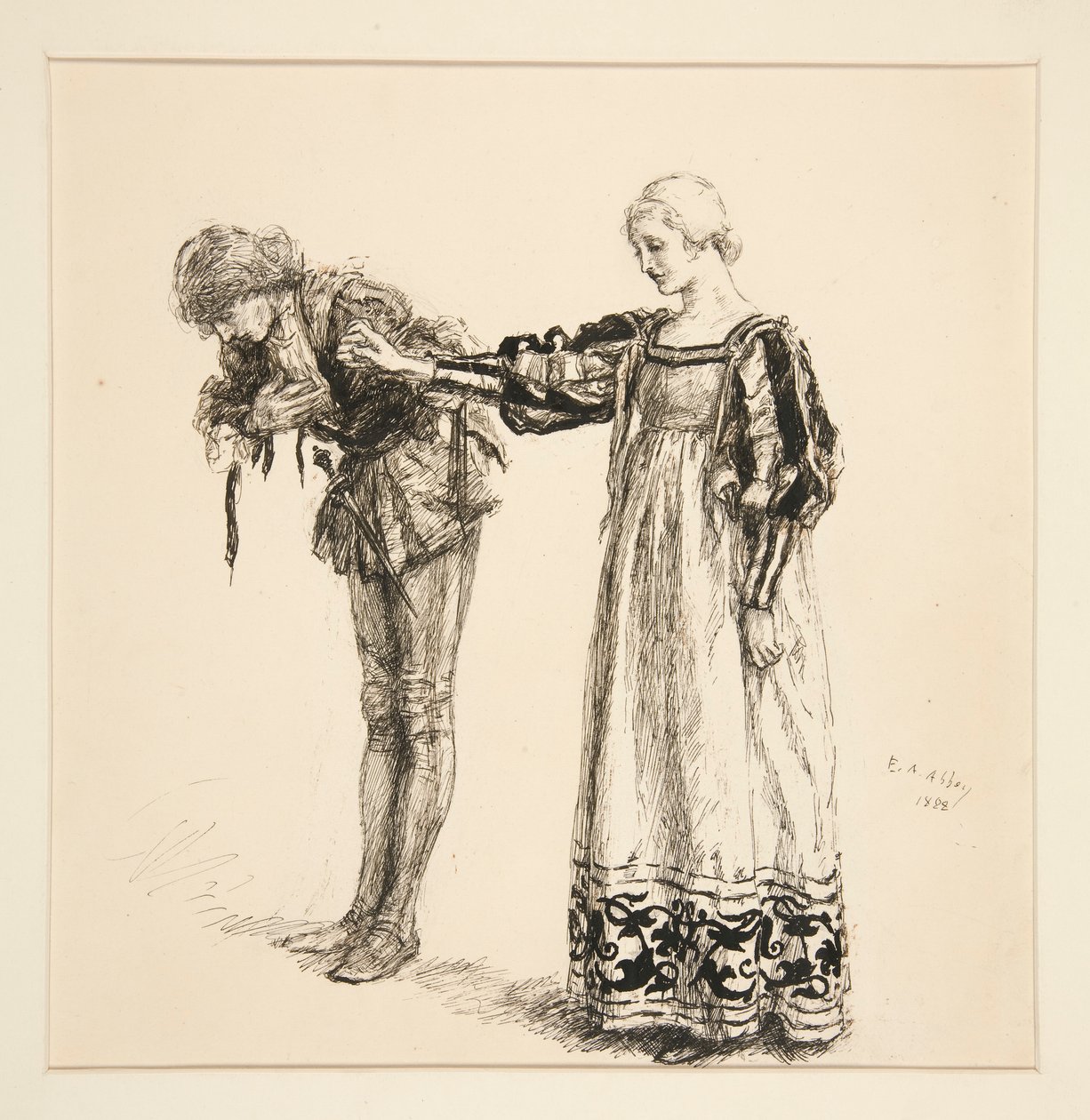 Gratian: od Edwin Austin Abbey