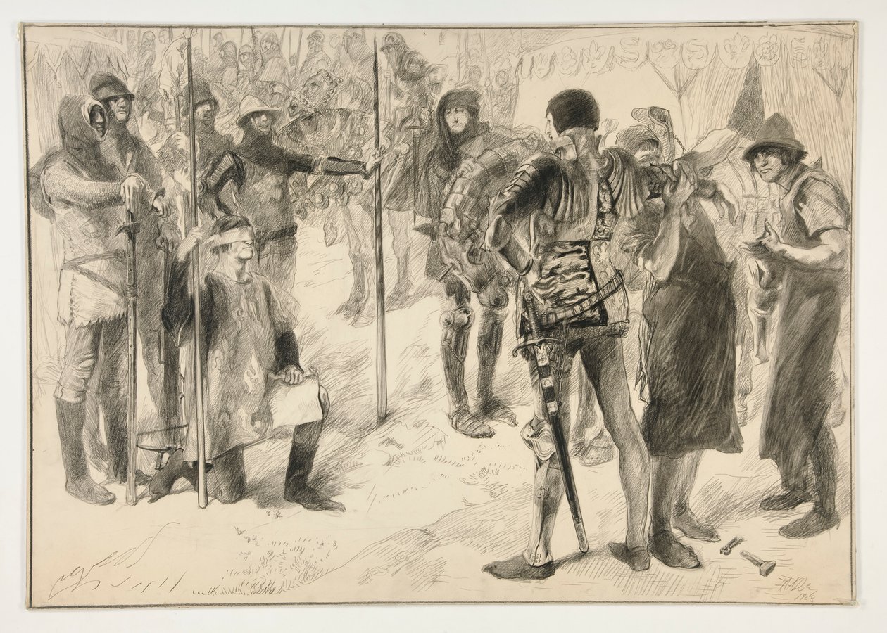 Jindřich: od Edwin Austin Abbey