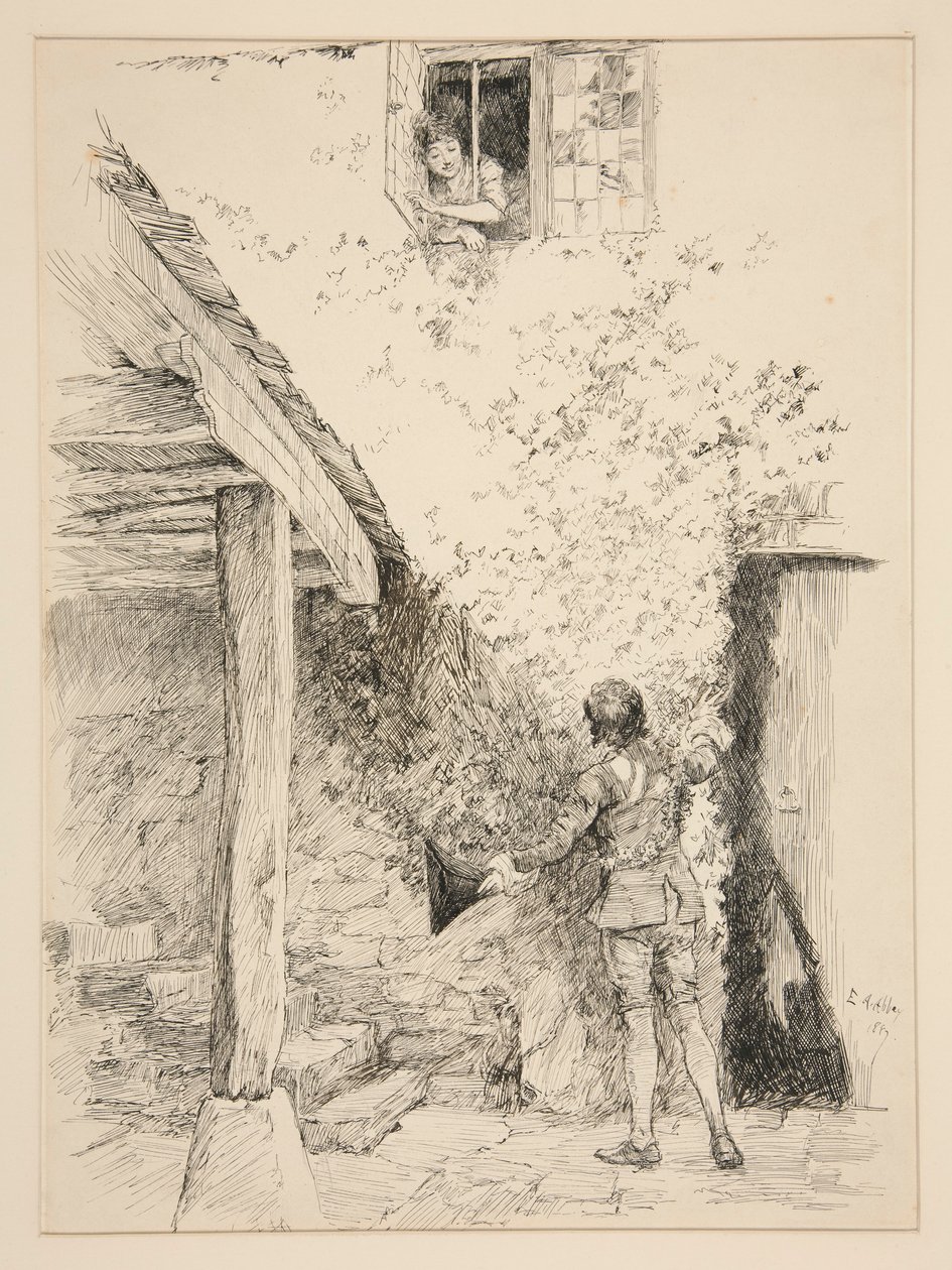 Ilustrace pro od Edwin Austin Abbey