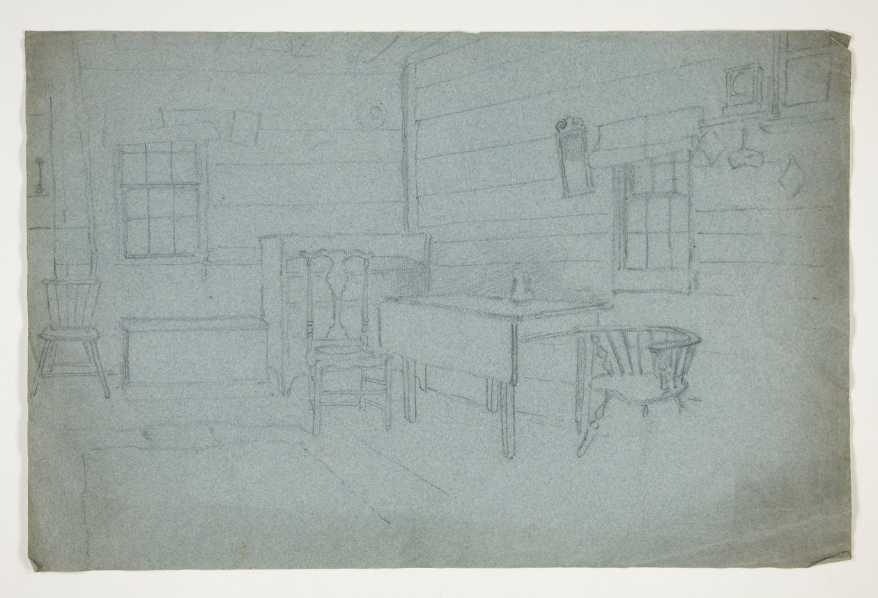 Vnitřní studie od Edwin Austin Abbey