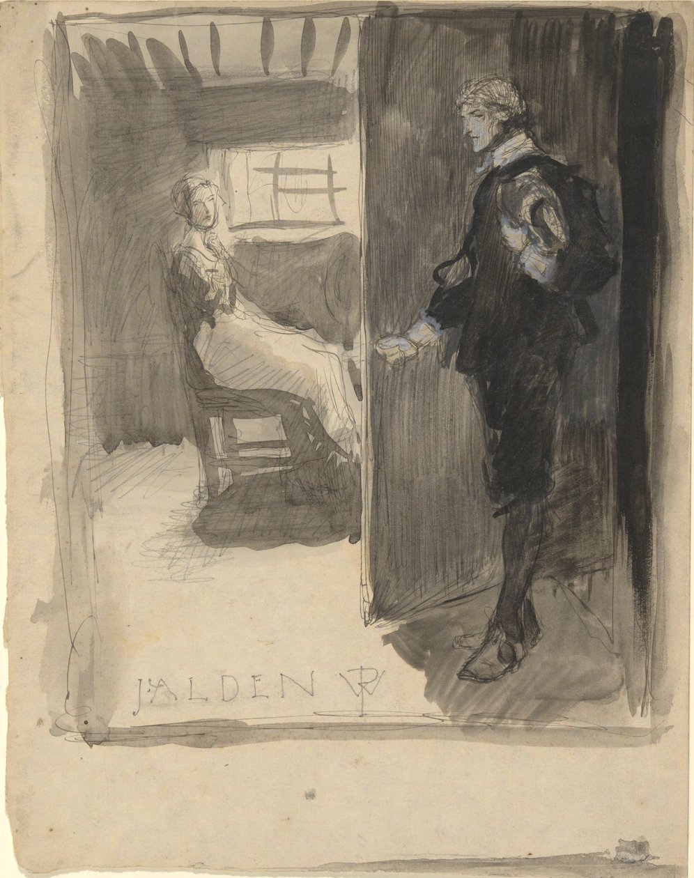 John Alden od Edwin Austin Abbey