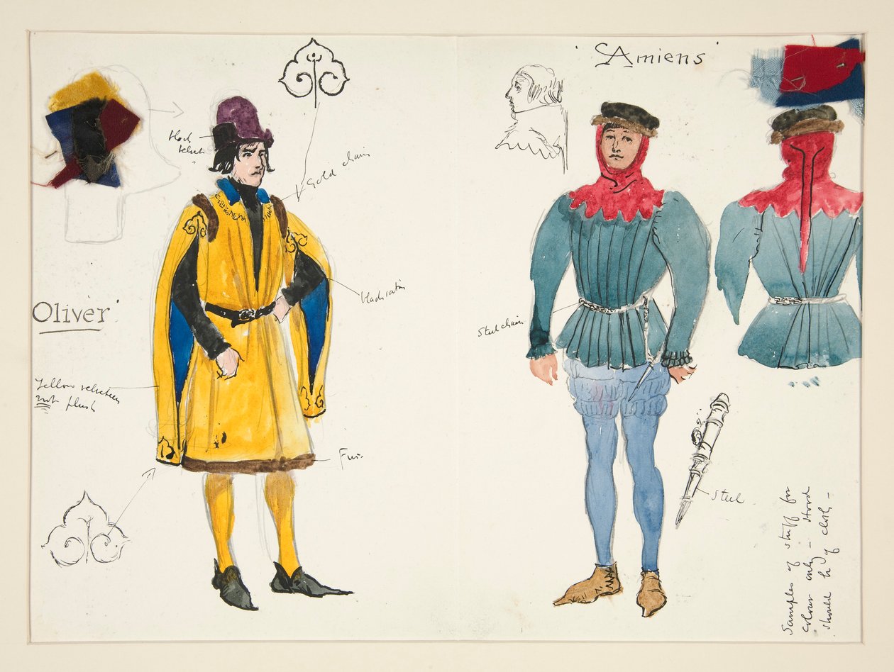 Olivier and Amiens, costume sketch for Henry Irving   1337960   cs       czech Successfully Translated  Original: Sanderumgaards Have Translat: Sanderumgaards Have 1281461 cs czech Successfully Translated Original: Ragini Bhairavi, from a Garland of Musica od Edwin Austin Abbey