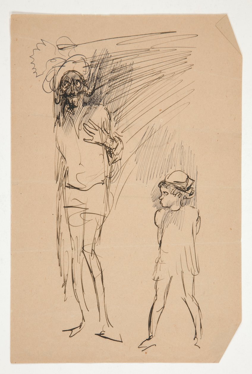 Předběžná studie pro lásku od Edwin Austin Abbey
