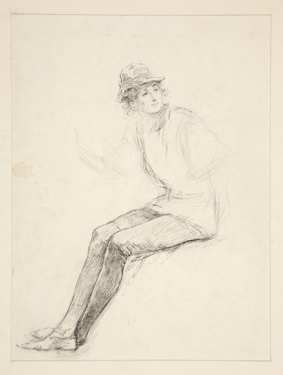 Rosalind v chlapeckém oblečení od Edwin Austin Abbey
