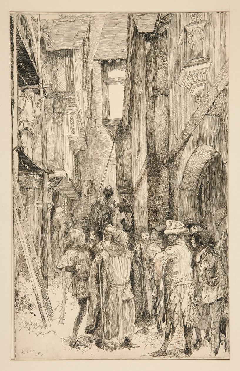 Mělký: od Edwin Austin Abbey