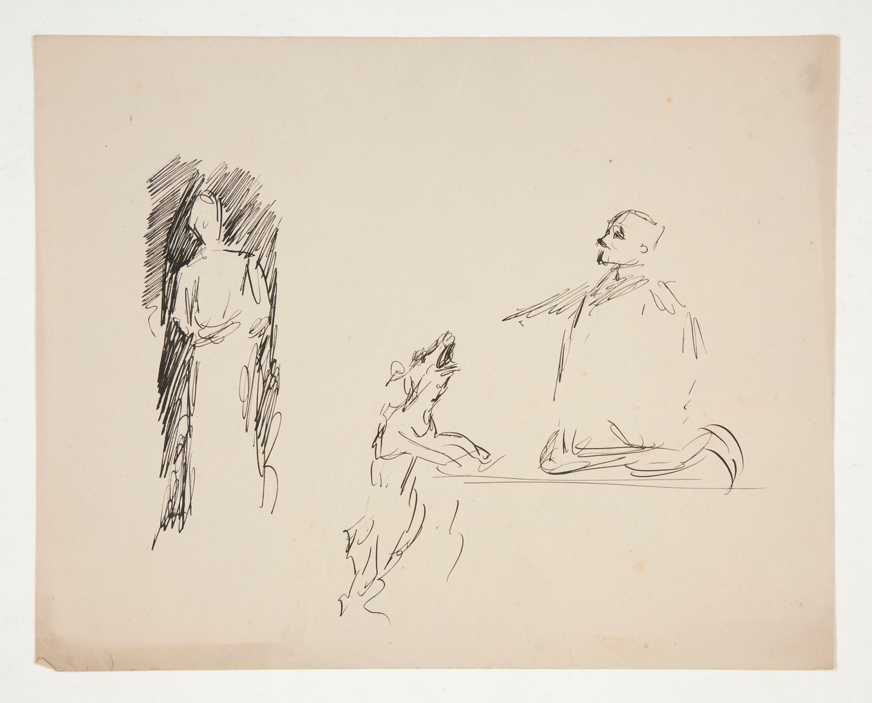 List figurálních studií od Edwin Austin Abbey