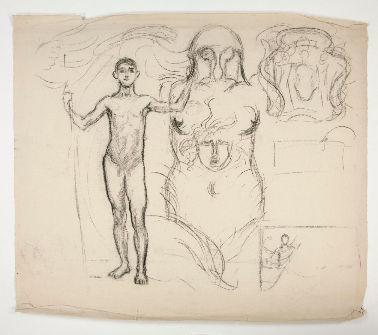 List náčrtů od Edwin Austin Abbey
