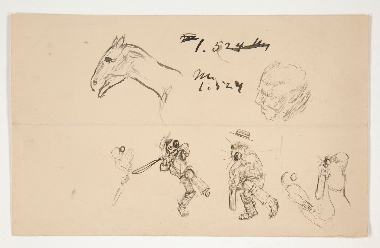 List studií hráčů kriketu od Edwin Austin Abbey