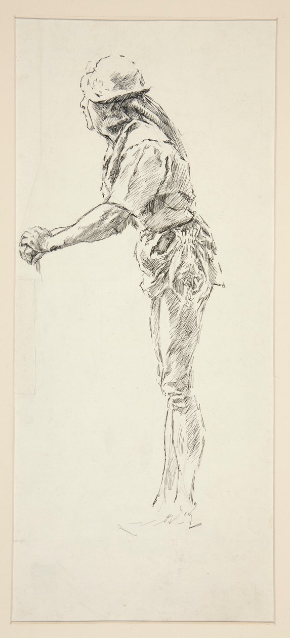 Studie pro nudného, z lásky od Edwin Austin Abbey