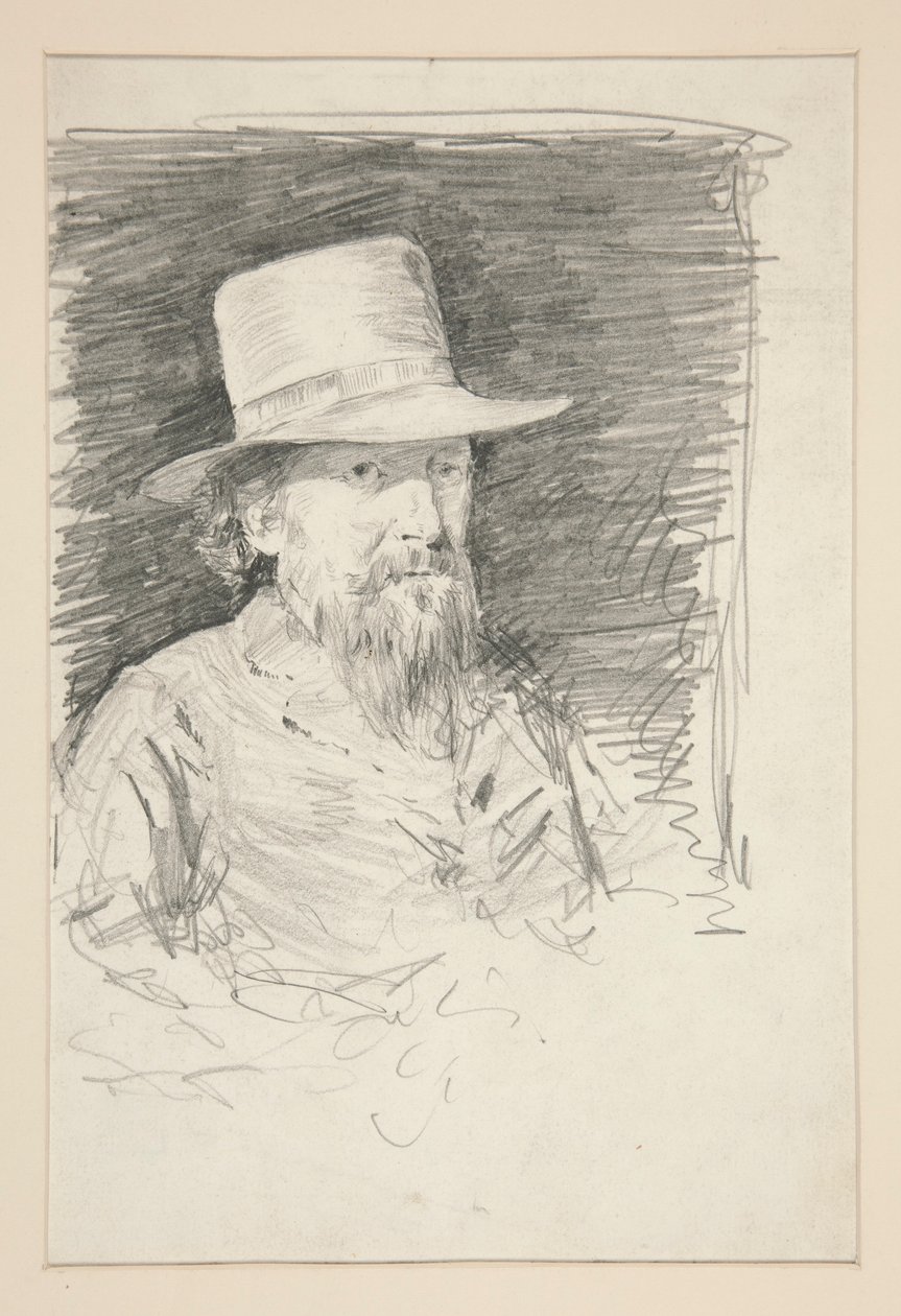 Studie pro generála Meadea: skica nástěnné malby pro budovu státního kapitolu v Harrisburgu v Pensylvánii, 1902-1911 (dokončil John Singer Sargent) od Edwin Austin Abbey