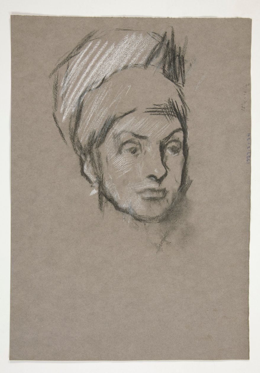 Study for Science: skica pro nástěnnou malbu pro budovu státního kapitolu v Harrisburgu, Pennsylvania, 1902-1911 (dokončil John Singer Sargent) od Edwin Austin Abbey