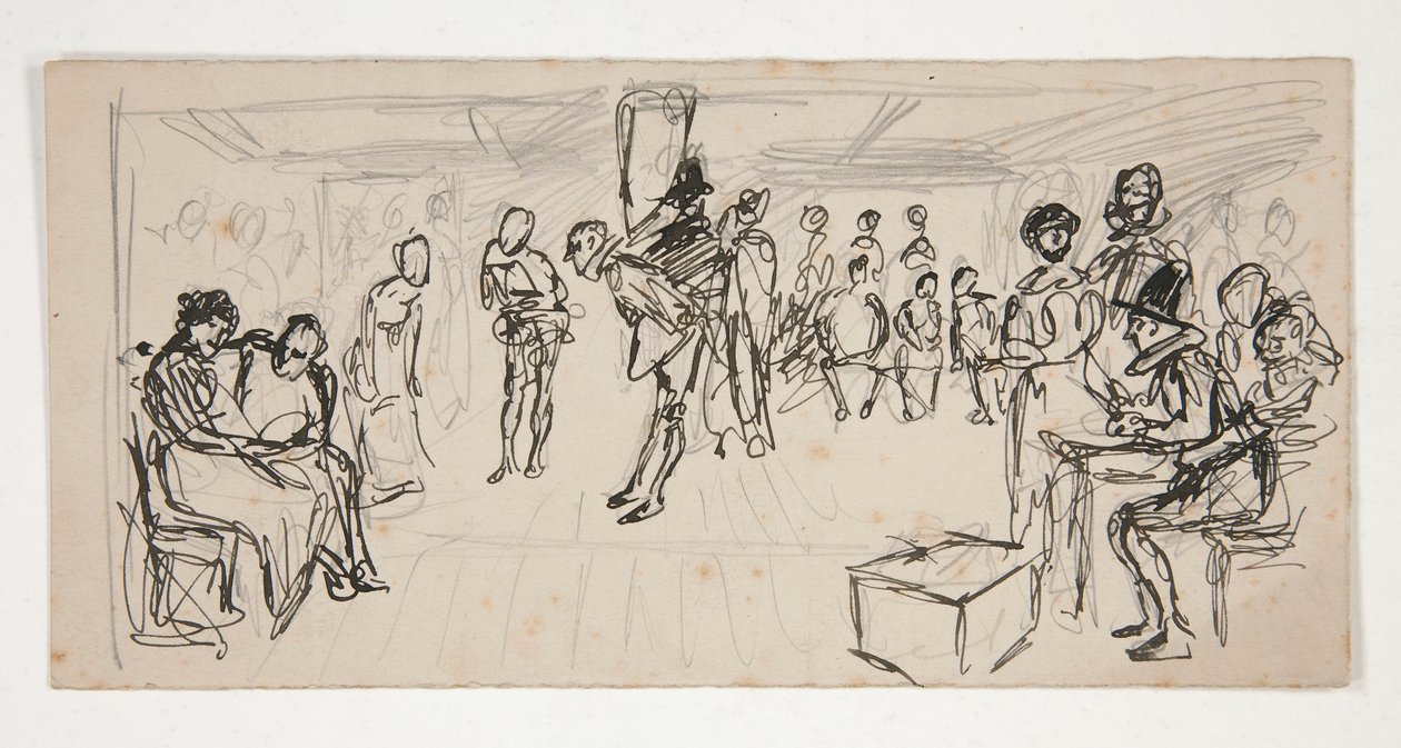 Studie pro a od Edwin Austin Abbey