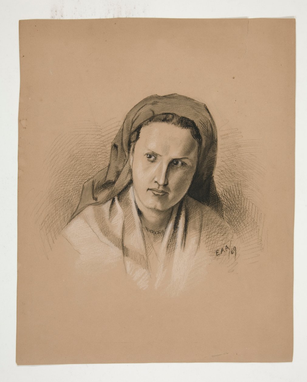 Studie ženy od Edwin Austin Abbey