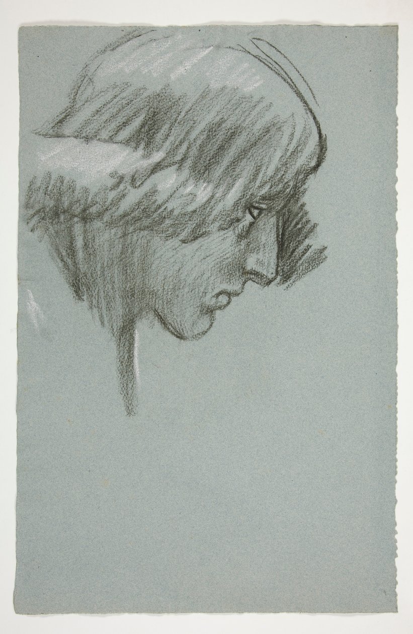 Studie mladého muže od Edwin Austin Abbey