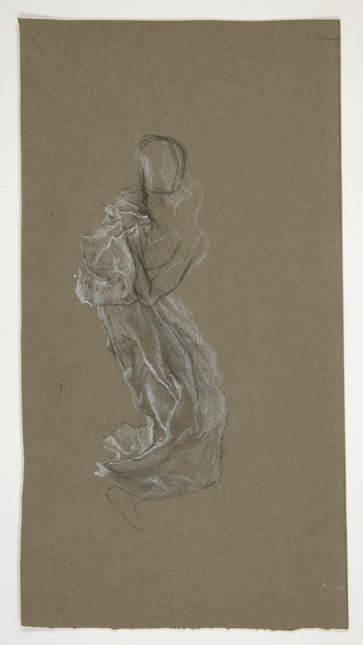 Studie anděla od Edwin Austin Abbey