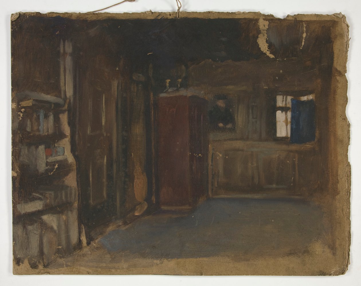 Studie interiéru od Edwin Austin Abbey