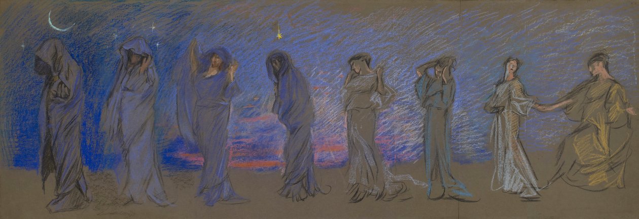 Hodiny od Edwin Austin Abbey