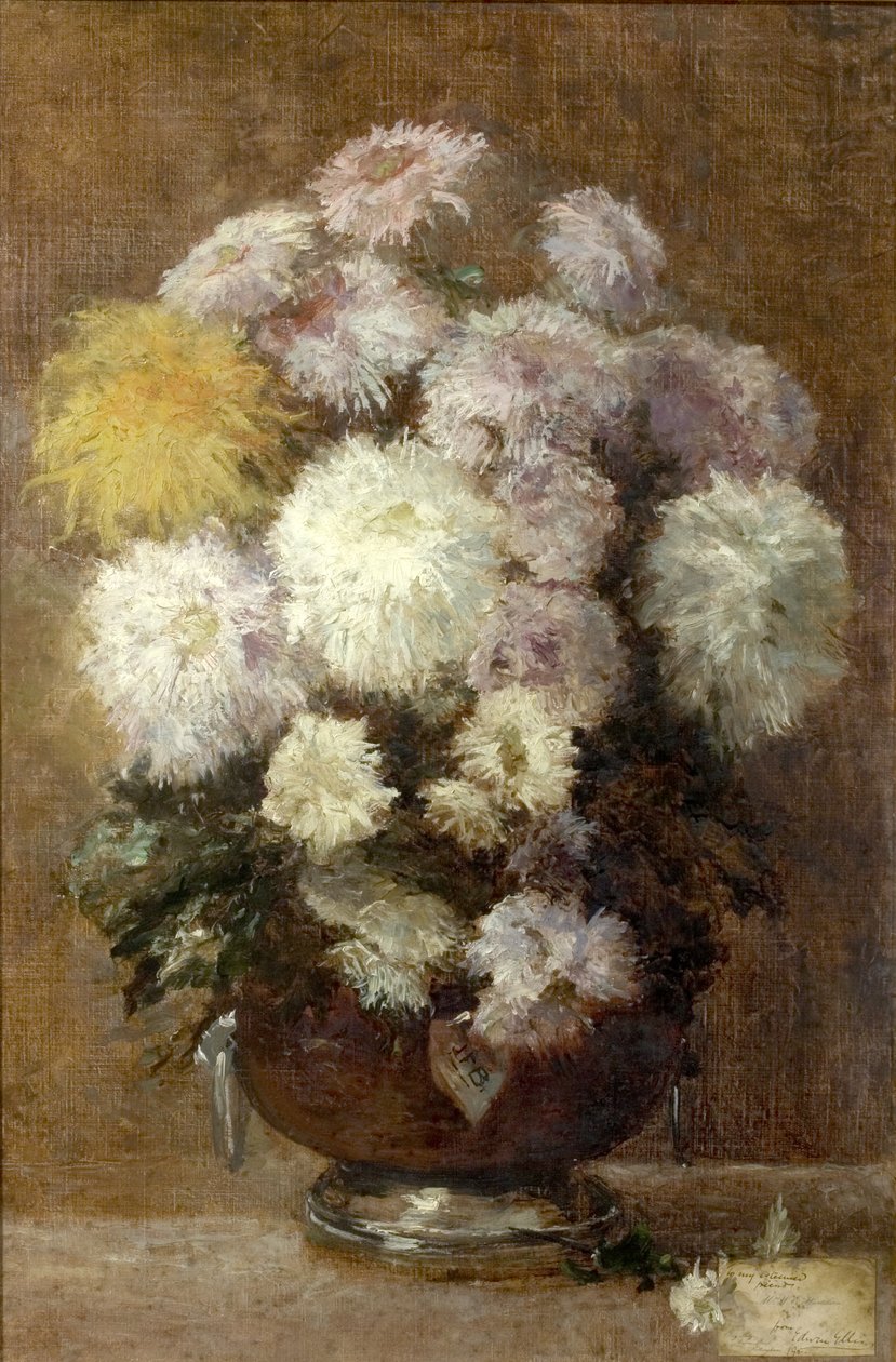 Chryzantémy, 1892 od Edwin Ellis