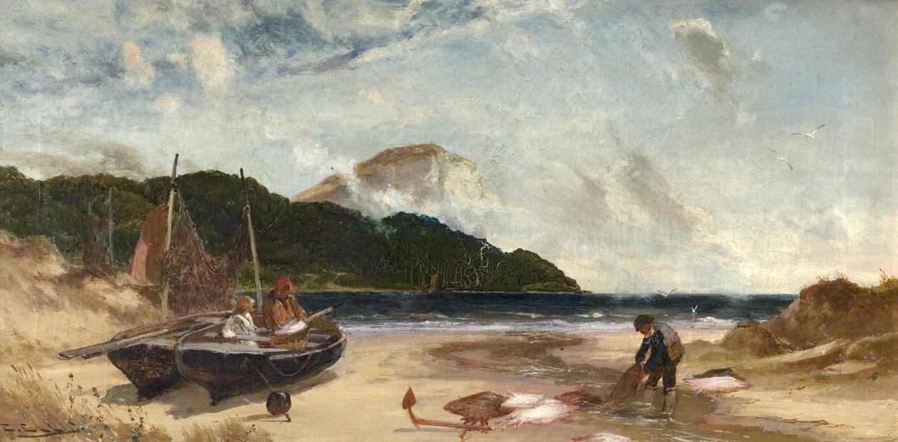 Fisherfolk od Edwin Ellis