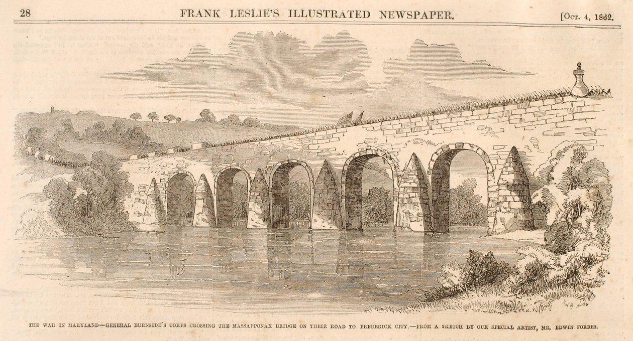 Válka v Marylandu, z Frank Leslie