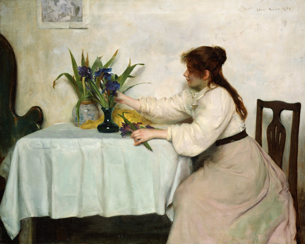 Uspořádání kosatců od Edwin Harris