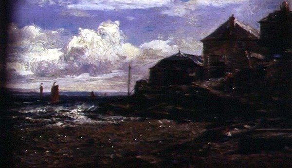 Pohled na pobřeží od Edwin Hayes